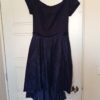 Vestido azul marino